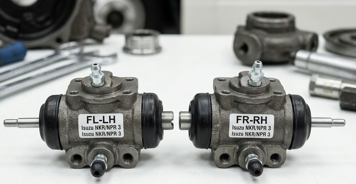 Wheel Cylinder (Front Right/Left) for Isuzu NKR/NPR